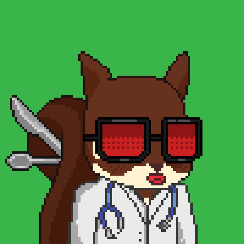 Pixel Squirrels #392